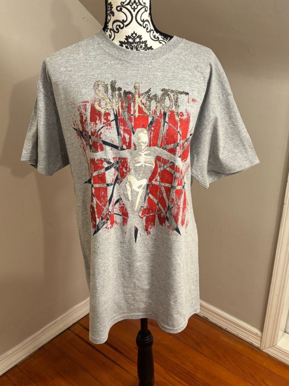 NWOT Slipknot The Gray Chapter T-Shirt in Size Large metal punk goth band tee